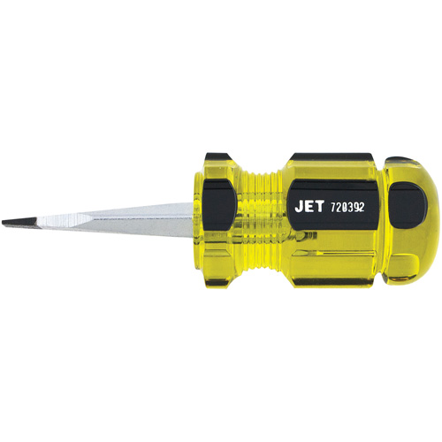 Slot Jumbo Handle Screwdriver, 1-1/2", Plastic Handle Equipment World
