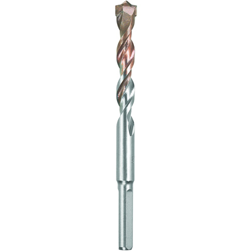 4-Flute Hammer Drill Bit, 1/2", 3-Flat Shank, Carbide Equipment World