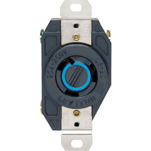 Industrial Grade Flush Mount Locking Receptacle Equipment World