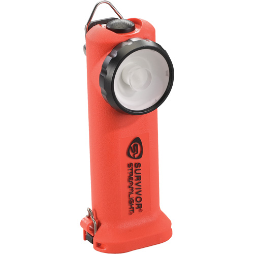 Survivor&reg; Flashlight, LED, 175 Lumens, Rechargeable Batteries Equipment World