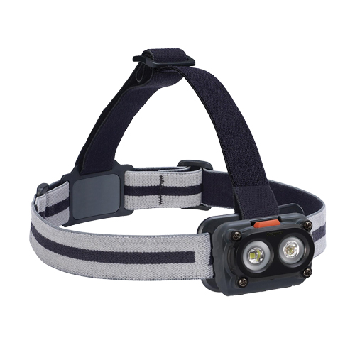 Hardcase Rugged Headlamp, LED, 325 Lumens, 6.5 Hrs. Run Time, AA Batteries Equipment World