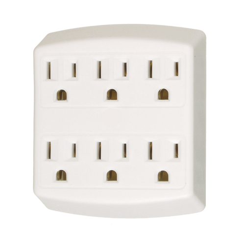 Adaptors, 6 Outlet(s), 15 Amps, 1875 W, 125 Equipment World