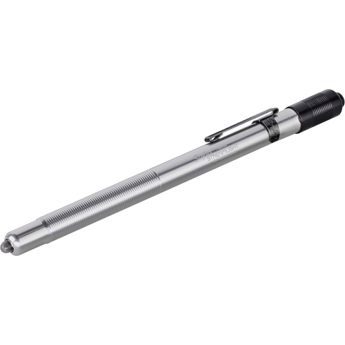 Lampe stylo Stylus, DEL, 11 lumens, Corps en Aluminium, piles AAAA, Compris Equipment World