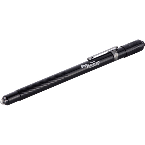 Lampe stylo Stylus, DEL, 7 lumens, Corps en Aluminium, piles AAAA, Compris Equipment World