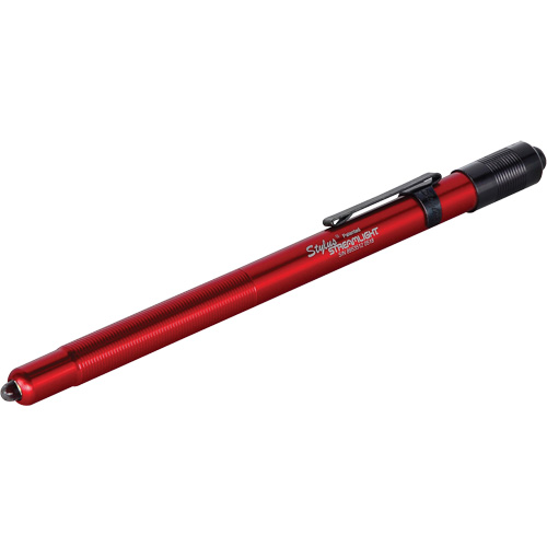 Lampe stylo Stylus, DEL, 11 lumens, Corps en Aluminium, piles AAAA, Compris Equipment World