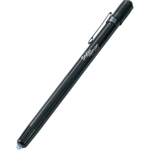 Stylus&reg; Alkaline Battery-Powered Pen Light, LED, 11 Lumens, Aluminum Body, AAAA Batteries, Included Equipment World