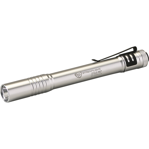 Lampe stylo Stylus Pro, DEL, 100 lumens, Corps en Aluminium, piles AAA, Compris Equipment World