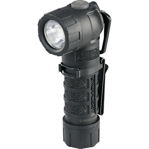 PolyTac&reg; 90 X Right Angle Flashlight, LED, CR123A Batteries, Polymer Equipment World