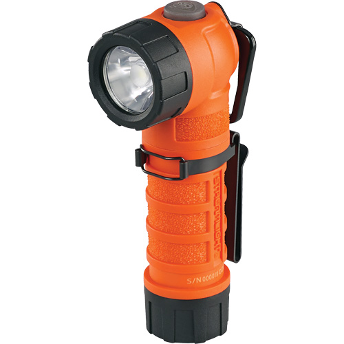 PolyTac&reg; 90 X Right Angle Flashlight, LED, CR123A Batteries, Polymer Equipment World