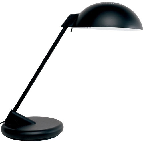 Lampe de bureau, 100 W, Incandescente, Noir Equipment World