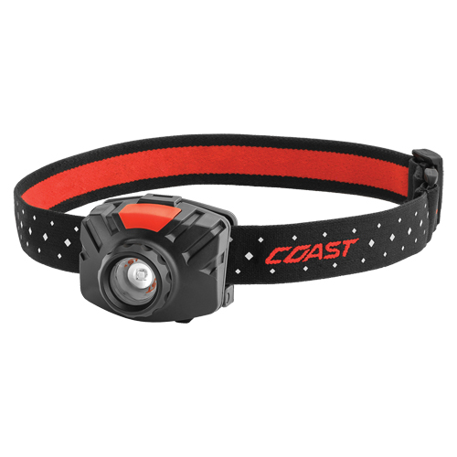 FL70 Headlamp, LED, 435 Lumens, 2.5 Hrs. Run Time, AAA Batteries Equipment World