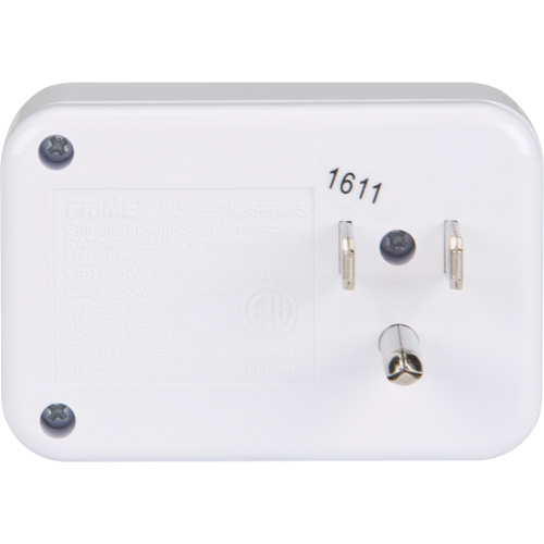 Chargeur USB Prime avec protection contre la surtension Equipment World