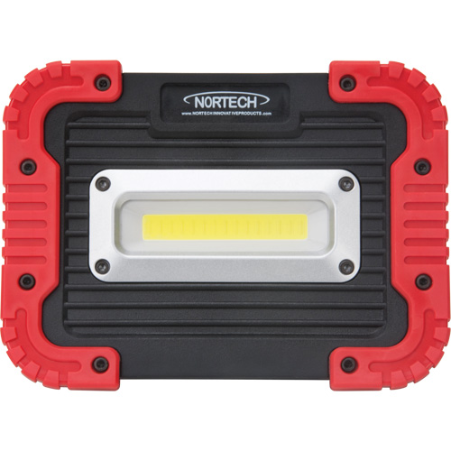 Portable Work Light, LED, 10 W, 1000 Lumens, Plastic Housing Equipment World