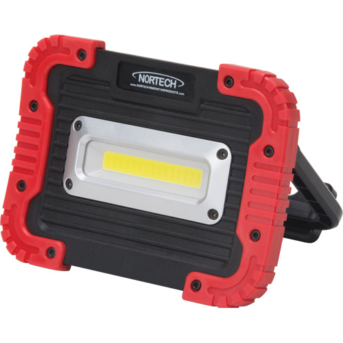 Portable Work Light, LED, 10 W, 1000 Lumens, Plastic Housing Equipment World