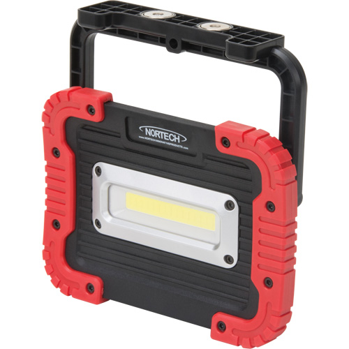 Portable Work Light, LED, 10 W, 1000 Lumens, Plastic Housing Equipment World