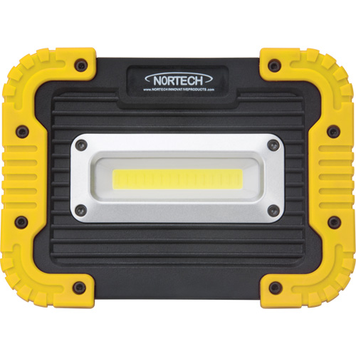 Portable Work Light, LED, 10 W, 1000 Lumens, Plastic Housing Equipment World