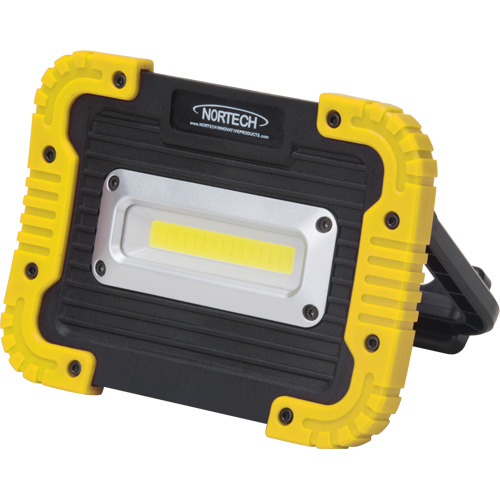 Portable Work Light, LED, 10 W, 1000 Lumens, Plastic Housing Equipment World