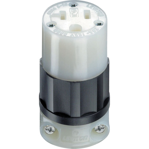 Industrial Grade Locking Connector, 5-20R, Nylon Equipment World