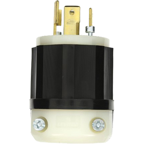 Industrial Grade Locking Plug, Nylon, 30 Amps, 347 V/600 V, L20-30P Equipment World
