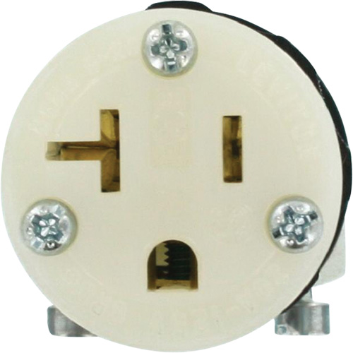 Hospital Grade Extension Plug Connector, 5-20R, Nylon Equipment World