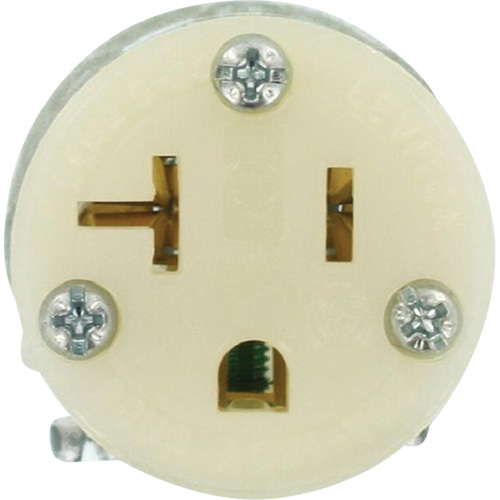Hospital Grade Extension Plug Connector, 5-20R, Nylon Equipment World