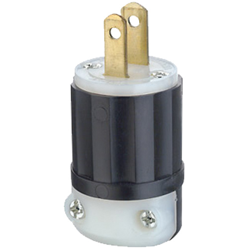 Hospital Grade Extension Plug, Nylon, 15 A, 125 V Equipment World