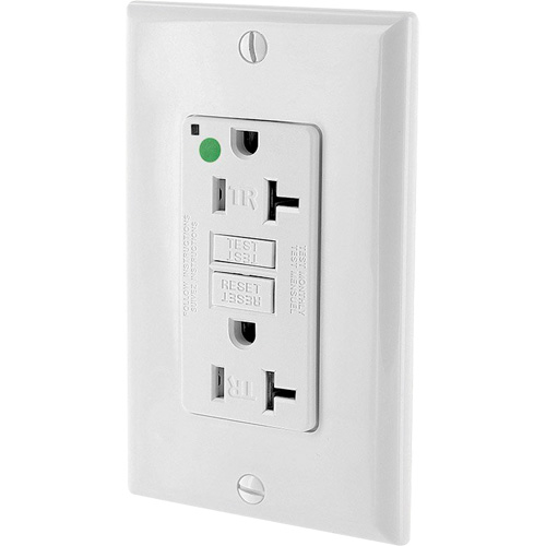 SmartlockPro&reg; Extra Heavy-Duty Self-Test GFCI Receptacle Equipment World