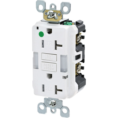 SmartlockPro&reg; Extra Heavy-Duty Self-Test GFCI Receptacle Equipment World