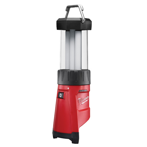 M12 Lantern & Flood Light, LED, 400 Lumens, 8 Hrs. Run Time, Rechargeable Battery, Plastic Equipment World