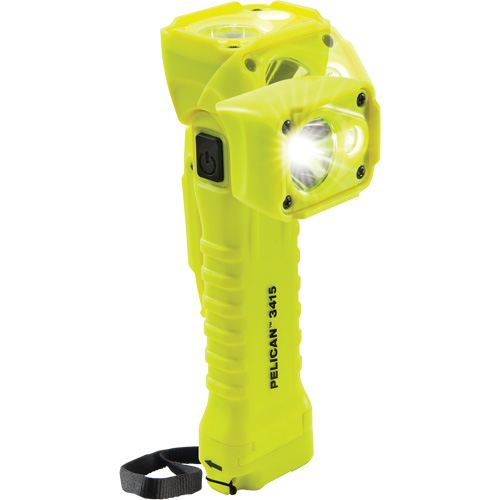 Right Angle Flashlight, LED, 336 Lumens, AA Batteries Equipment World