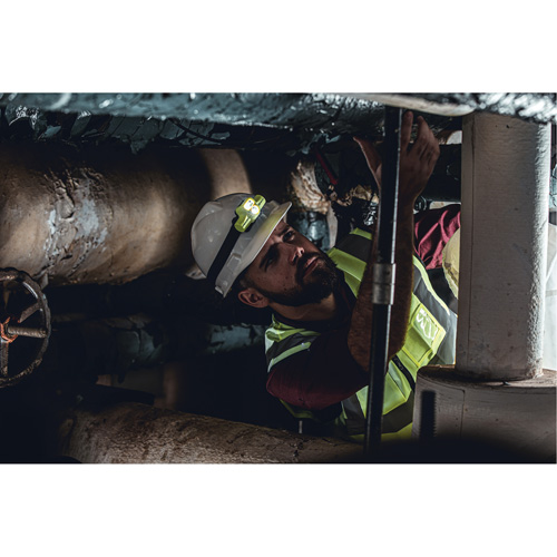 USB HAZ-LO&reg; Intrinsically Safe Headlamp, LED, 250 Lumens, 7 Hrs. Run Time, Rechargeable Batteries Equipment World