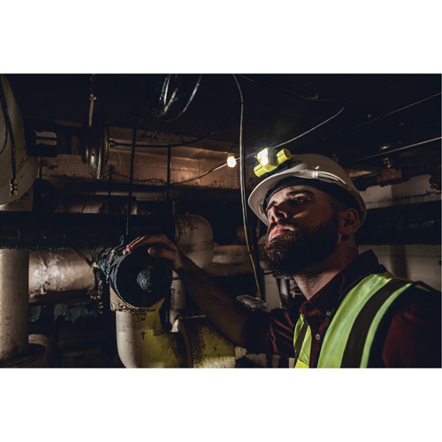 USB HAZ-LO&reg; Intrinsically Safe Headlamp, LED, 250 Lumens, 7 Hrs. Run Time, Rechargeable Batteries Equipment World