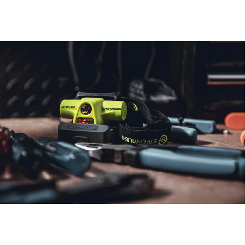 USB HAZ-LO&reg; Intrinsically Safe Headlamp, LED, 250 Lumens, 7 Hrs. Run Time, Rechargeable Batteries Equipment World