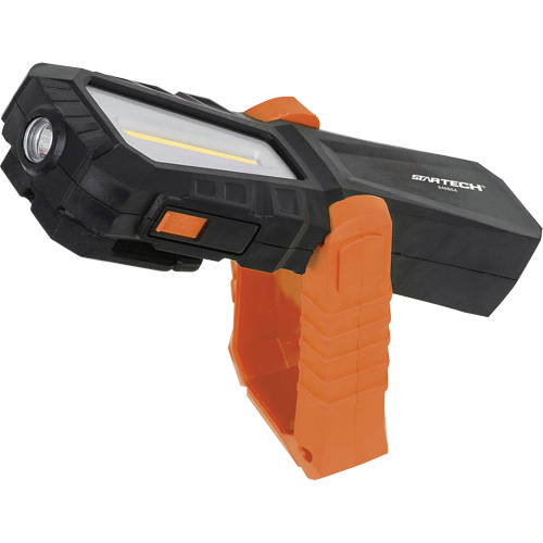 Rechargeable COB Work Light with Magnetic Pivot Base, LED, 240 Lumens, Plastic Housing Equipment World