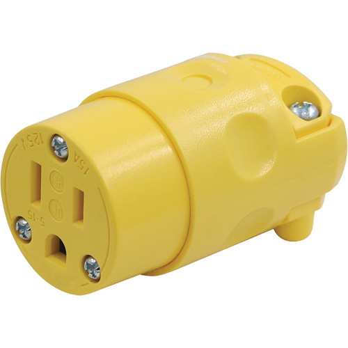 Replacement Connector, 5-15R, Plastic Equipment World