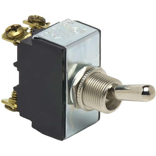 DPST Standard Heavy-Duty 4-Terminal Toggle Switch Equipment World
