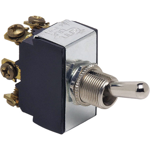 DPDT Standard Heavy-Duty 6-Terminal Toggle Switch Equipment World