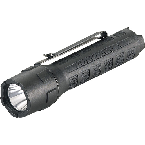 Polytac&reg; X Flashlight, LED, 600 Lumens, CR123A Batteries Equipment World