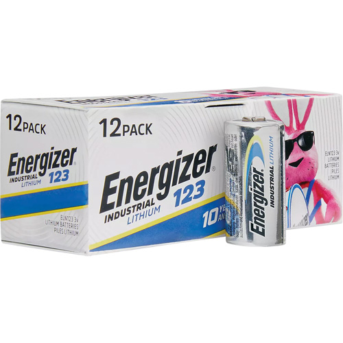 Industrial Lithium Batteries, 123, 3 V Equipment World