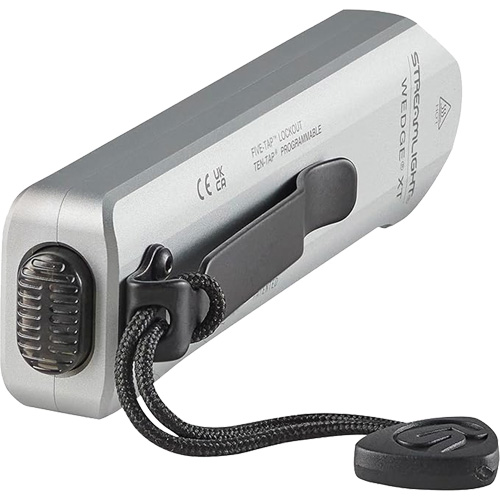 Wedge&reg; Slim Everyday Carry Flashlight, LED, 1000 Lumens, Rechargeable Batteries Equipment World