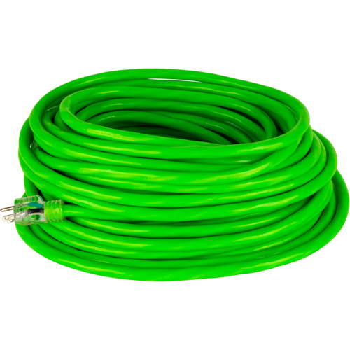 Industrial Extension Cord, All-Weather, SJTW, 10/3 AWG, 15 A, 100' Equipment World