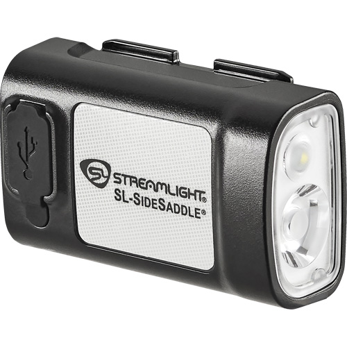 SL-SIDESADDLE&reg; USB Hardhat & Helmet Light, LED, 350/320/400 Lumens, 6.25/7/5 Hrs. Run Time, Rechargeable Batteries Equipment World