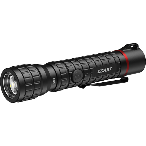 G40R Waterproof Flashlight with Twist Focus, LED, 650 Lumens, Rechargeable Batteries Equipment World