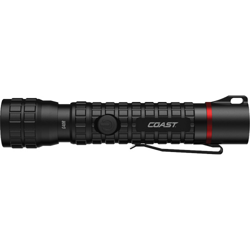 G40R Waterproof Flashlight with Twist Focus, LED, 650 Lumens, Rechargeable Batteries Equipment World