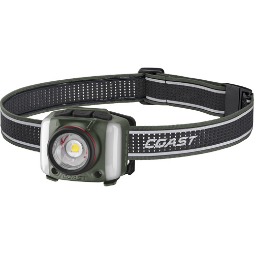 FL97R Tri-Colour Headlamp with Twist Focus & Voice Activation, LED, 830 Lumens, 2 Hrs. Run Time, Rechargeable Batteries Equipment World