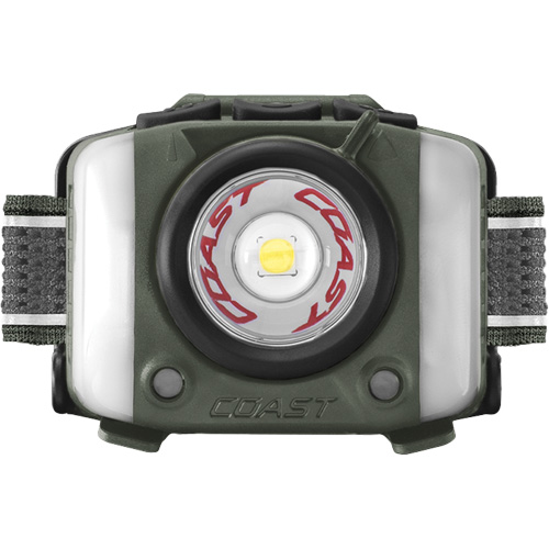 FL97R Tri-Colour Headlamp with Twist Focus & Voice Activation, LED, 830 Lumens, 2 Hrs. Run Time, Rechargeable Batteries Equipment World