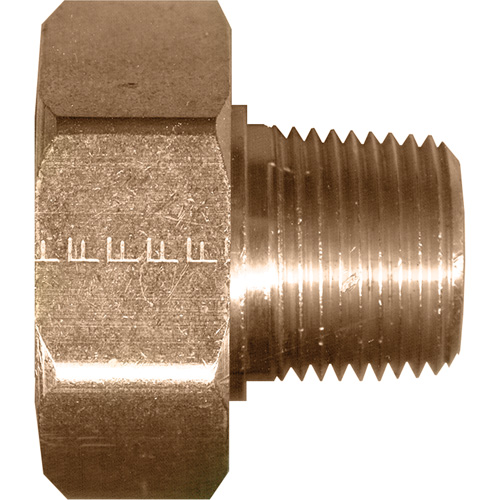 Swivel Connector, 1/2" Dia, Brass Equipment World