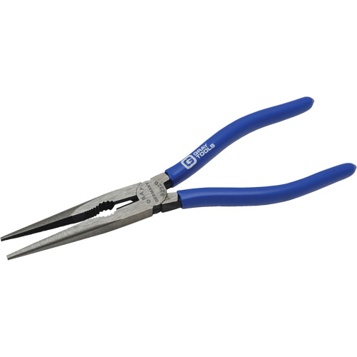 Needle Nose Straight Pliers with Cutter Vinyl Grips Equipment World