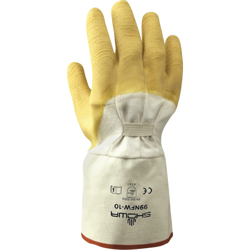 Gants robustes 99NFW, 10/Grand, R&ecirc;vetement Latex de caoutchouc, Enveloppe en Coton Equipment World