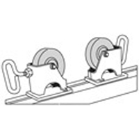 Adjust-A-Rolls&reg; Stand, 1000 lbs. Load Capacity, 36" Pipe Capacity Equipment World